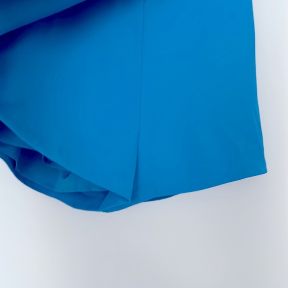 NWOT Lulu’s Sunny Day Wonder Turquoise Asymmetrical Skort - Picture 5 of 7